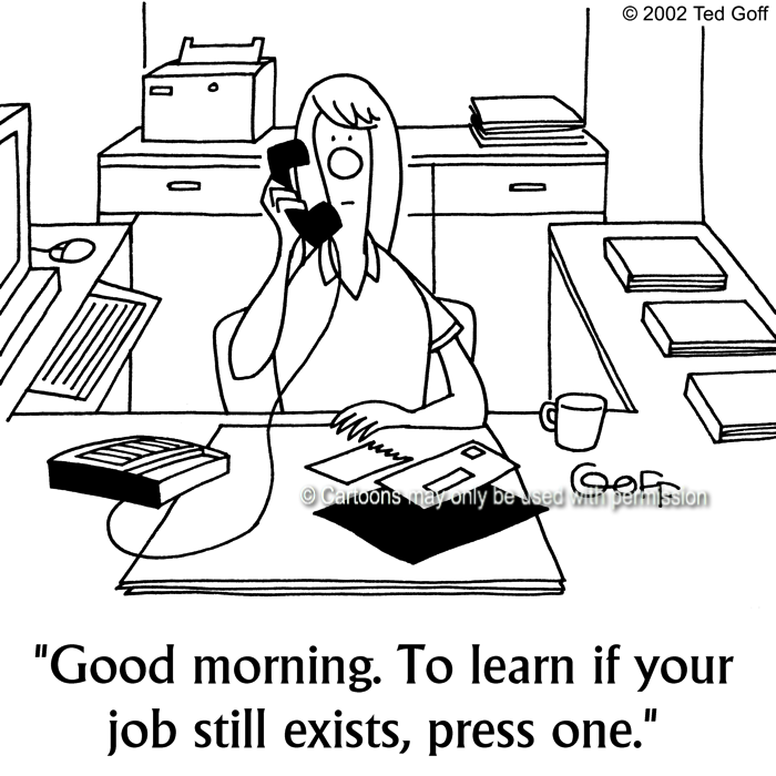 Cartoon about management