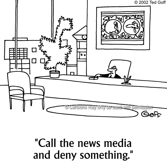 Cartoon about management