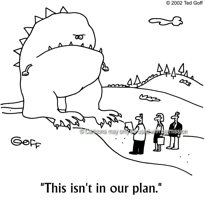 Cartoon about management