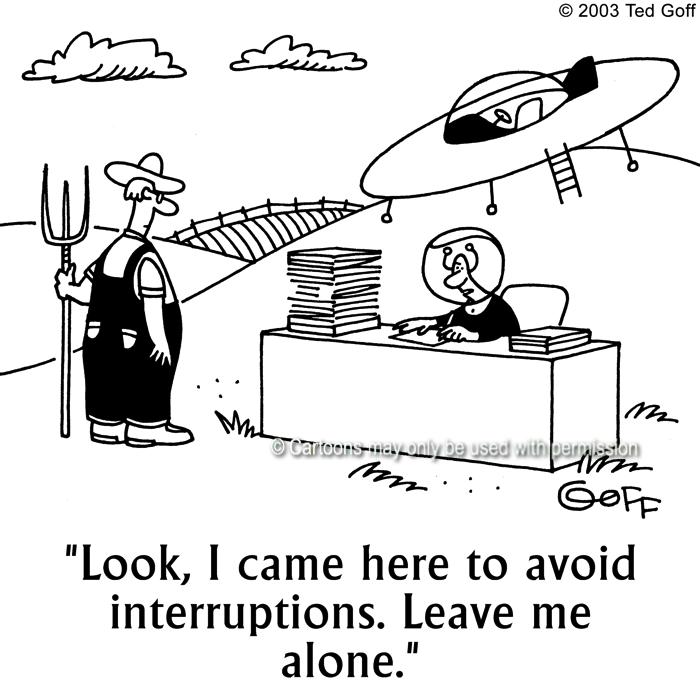 Cartoon about management