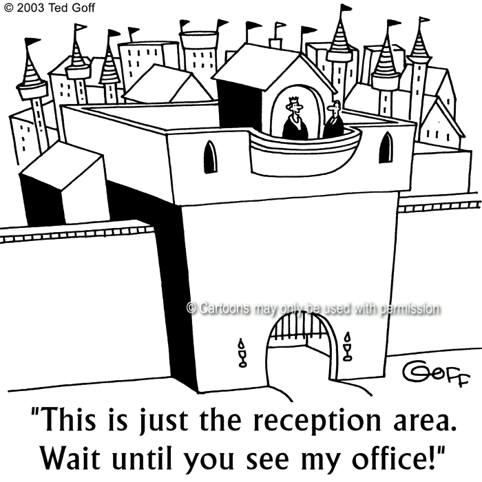 Cartoon about office