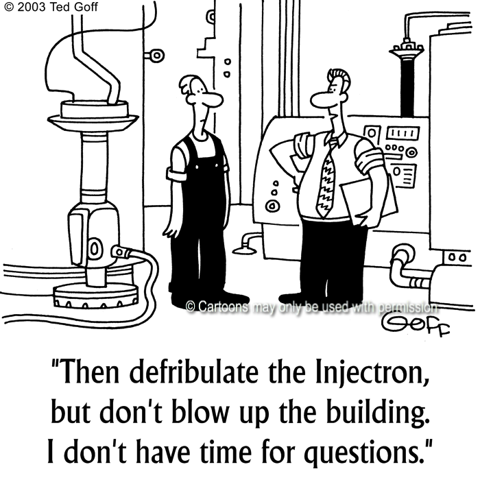 Cartoon about safety