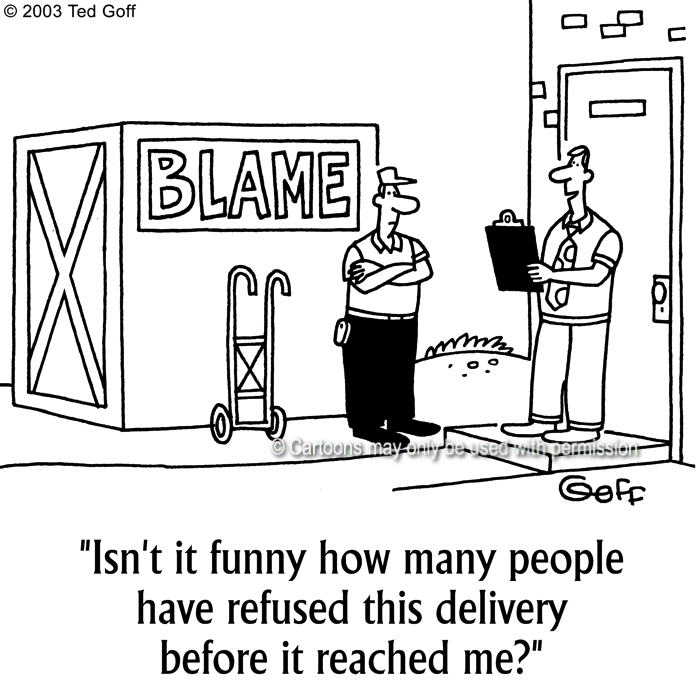 Cartoon about office