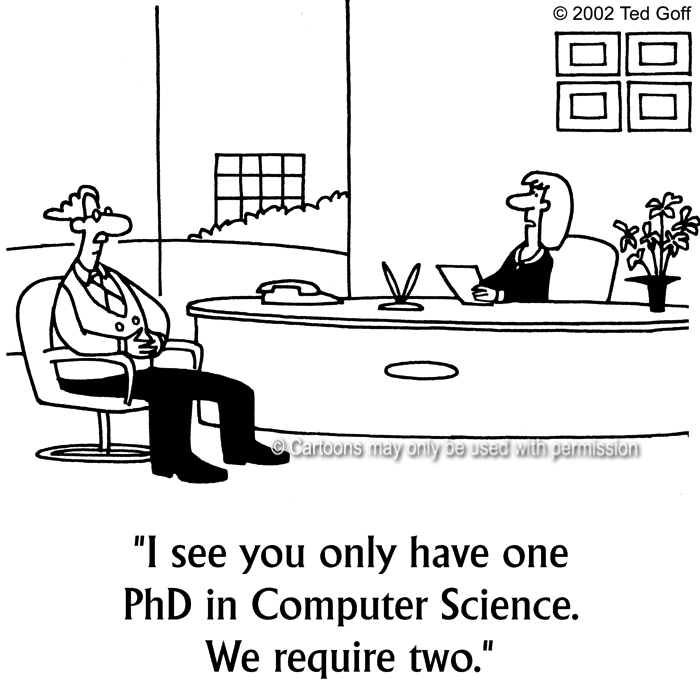 Cartoon about management