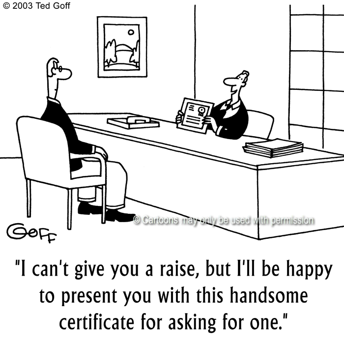 Cartoon about management