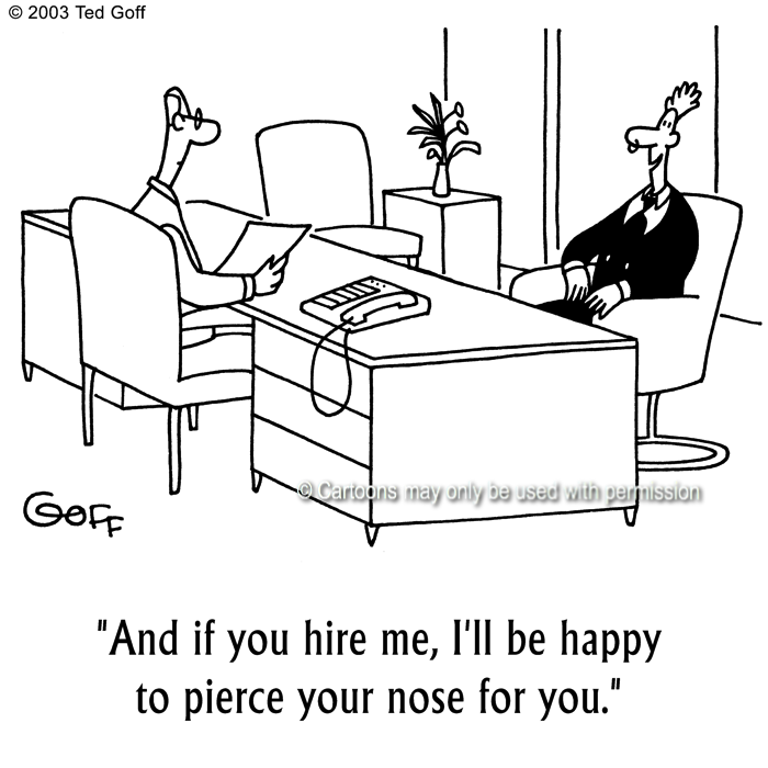 Cartoon about office