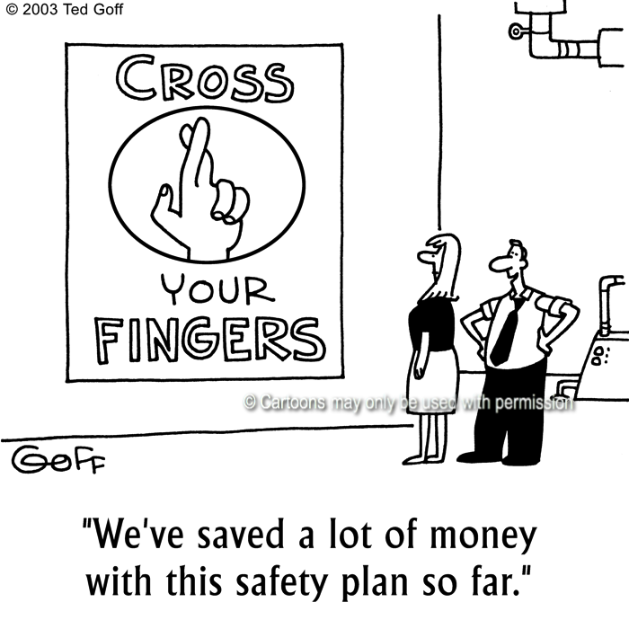 Cartoon about safety