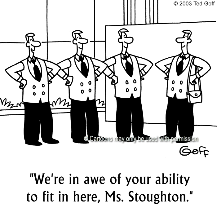 Cartoon about management