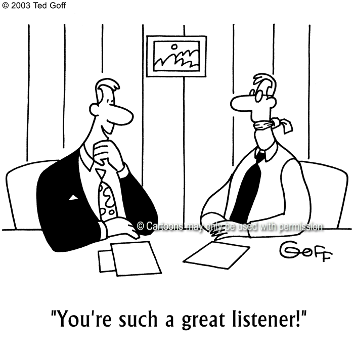 Cartoon about office