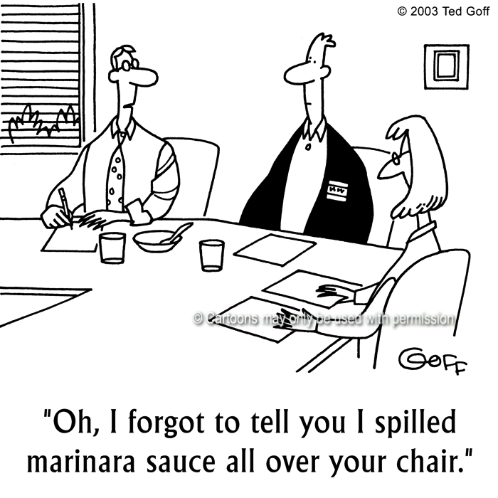 Cartoon about office