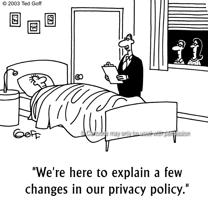 Cartoon about computer