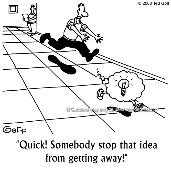 Cartoon about office