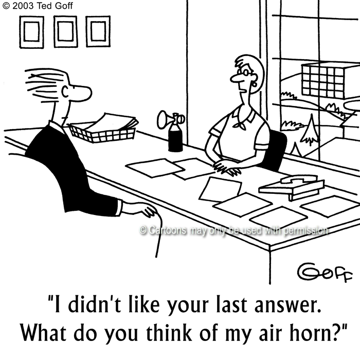 Cartoon about management