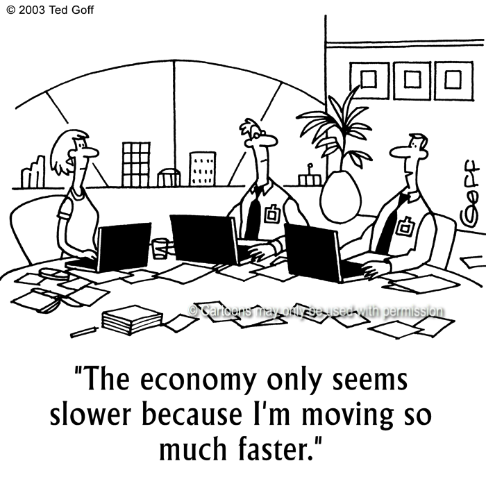 Cartoon about office