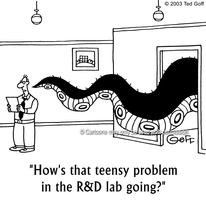 Cartoon about office