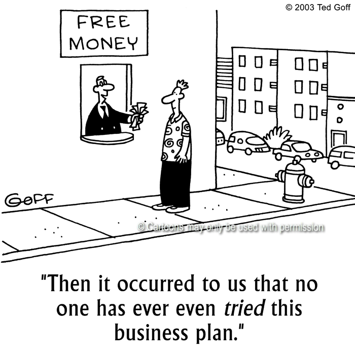 Cartoon about management