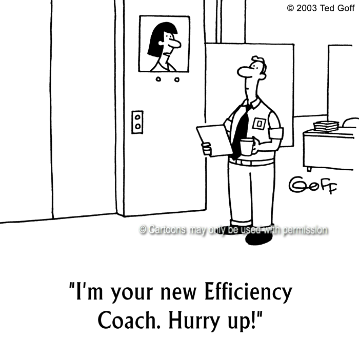 Cartoon about office