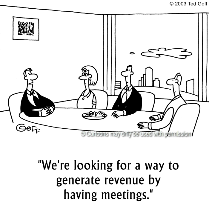 Cartoon about management