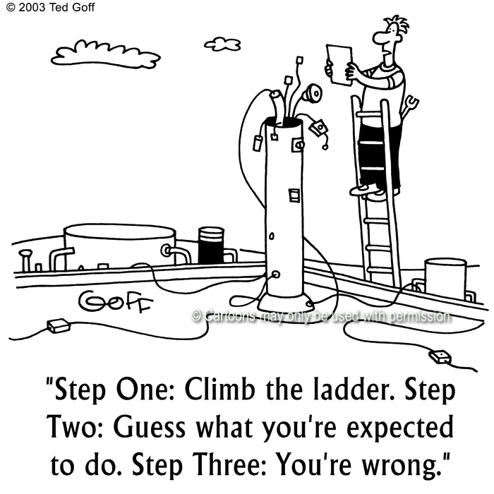 Cartoon about general