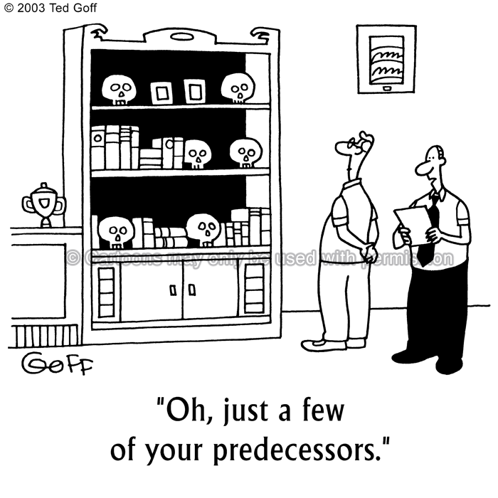 Cartoon about management