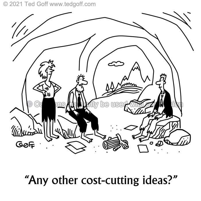 Cartoon about management