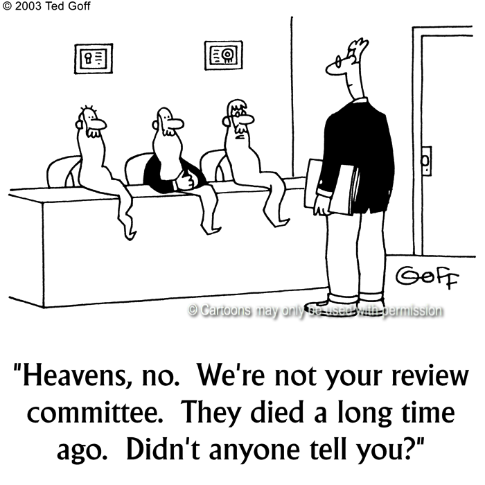 Cartoon about management