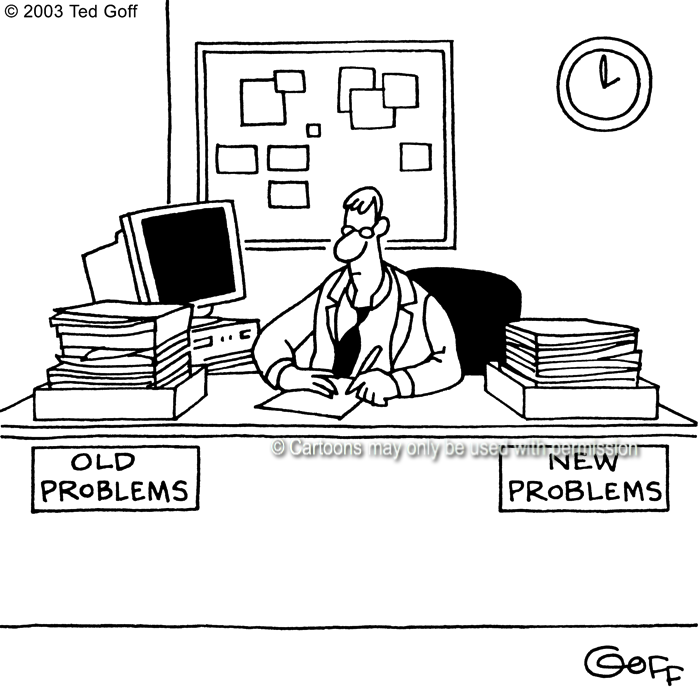 Cartoon about management