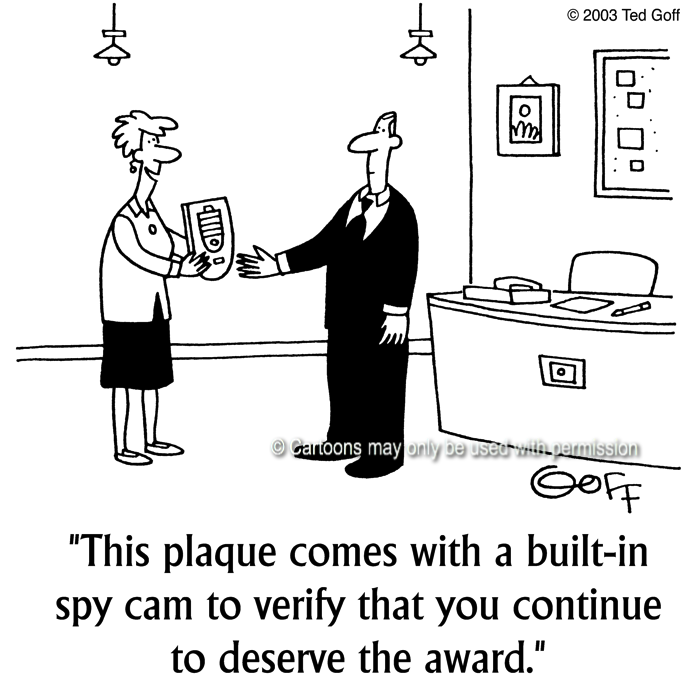 Cartoon about management