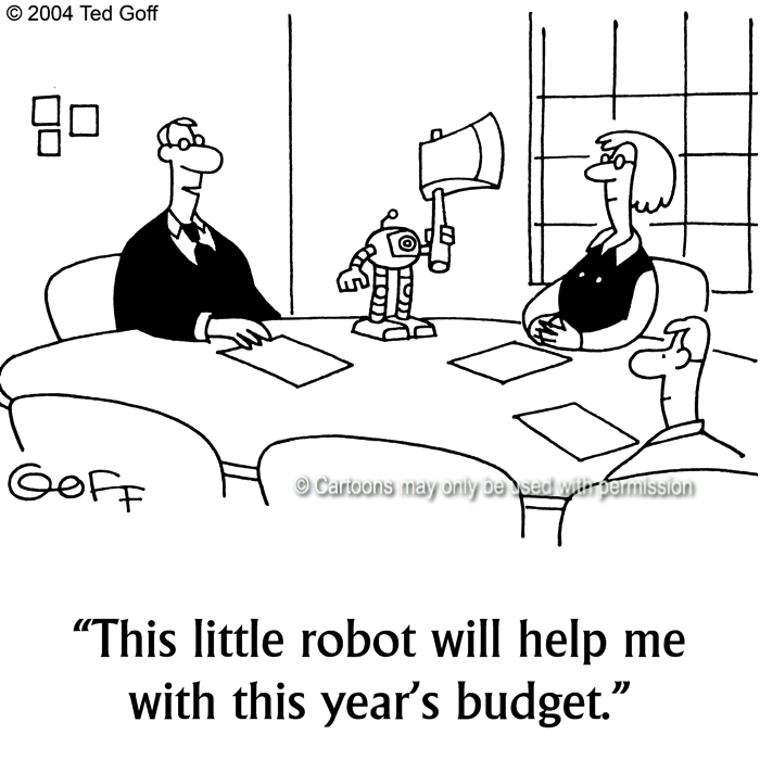 Cartoon about management