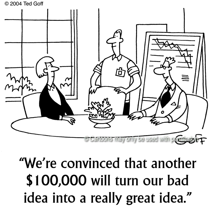 Cartoon about management