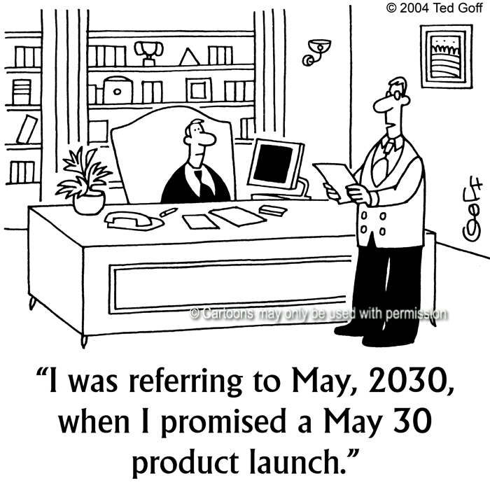 Cartoon about management