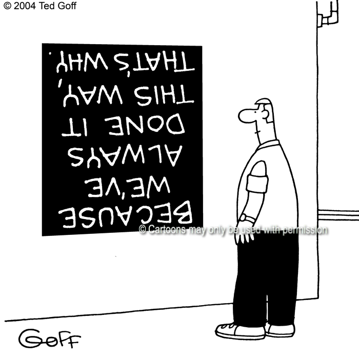 Cartoon about management