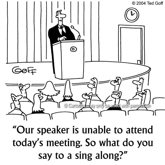 Cartoon about general