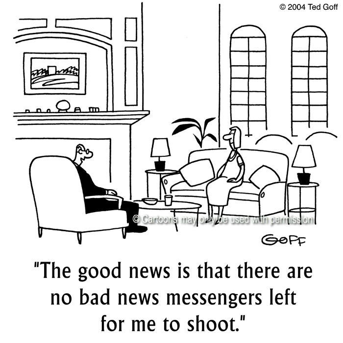 Cartoon about management