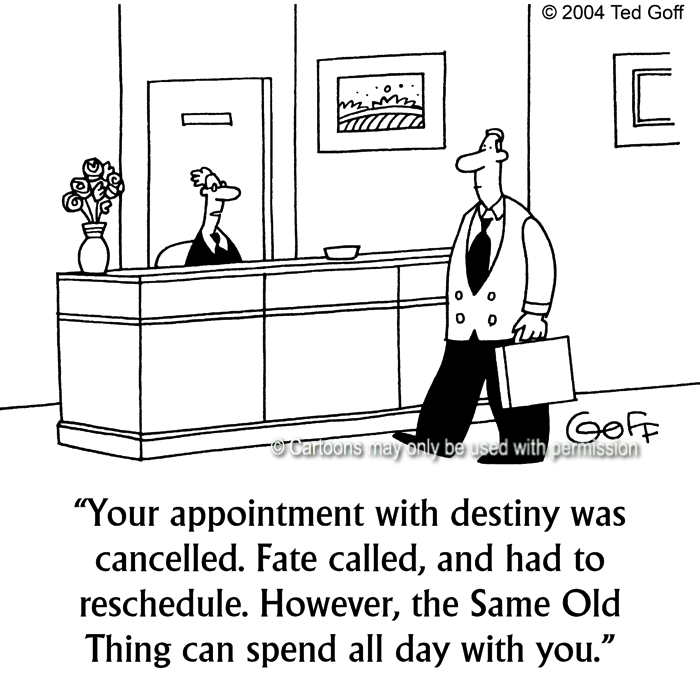 Cartoon about office