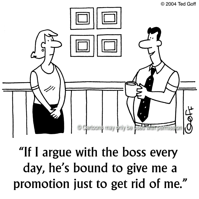 Cartoon about office