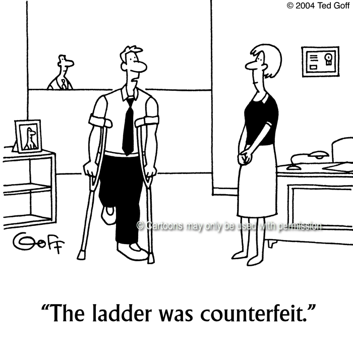 Cartoon about office