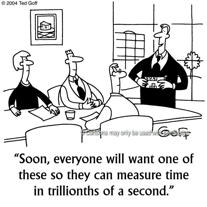 Cartoon about computer