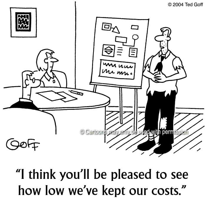 Cartoon about management