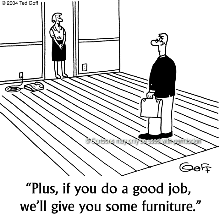 Cartoon about office
