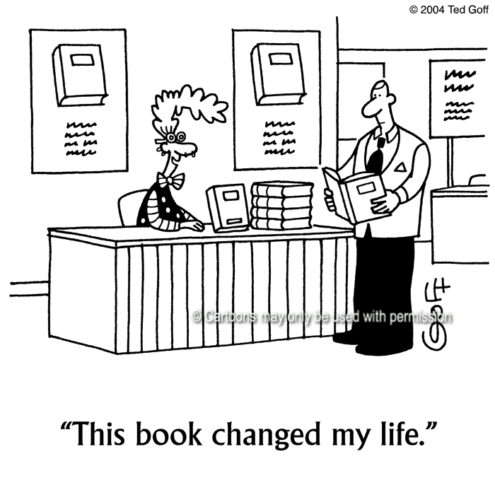 Cartoon about sales