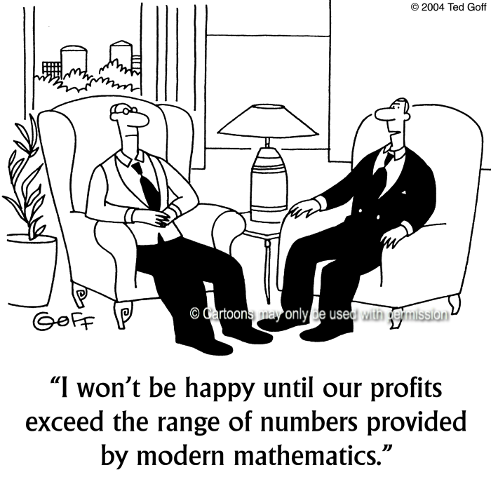 Cartoon about management