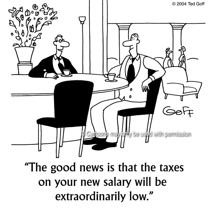 Cartoon about management