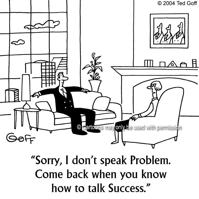 Cartoon about management