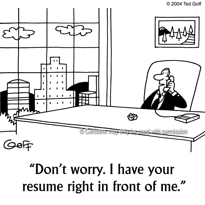 Cartoon about management