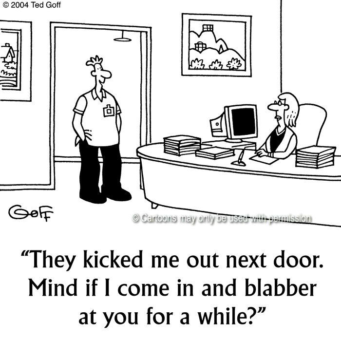 Cartoon about office