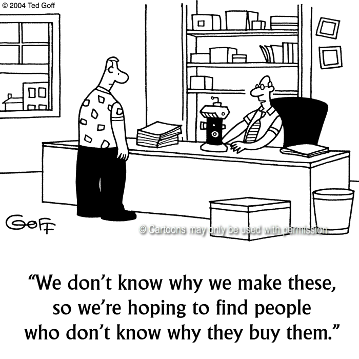 Cartoon about management