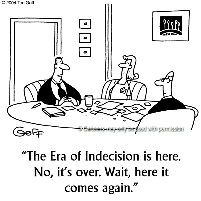 Cartoon about management