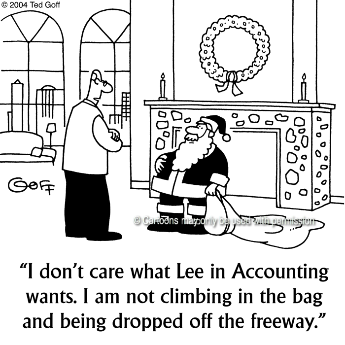 Cartoon about general