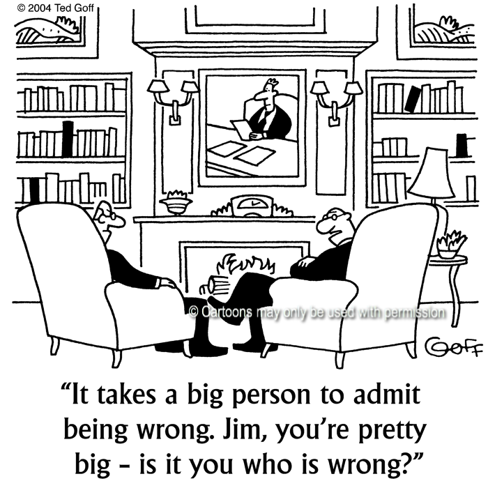 Cartoon about management